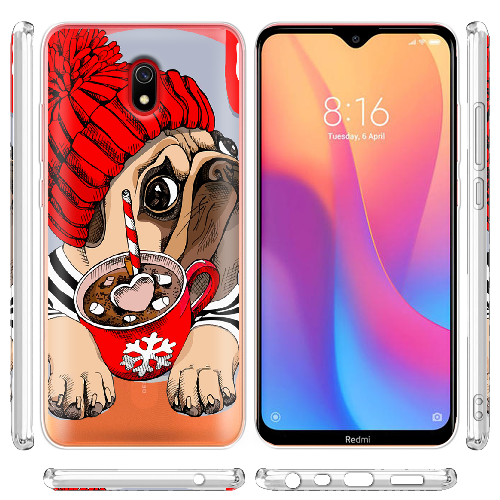 Чехол BoxFace Xiaomi Redmi 8A Winter Puggy