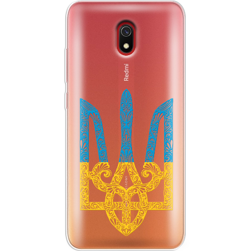 Чехол BoxFace Xiaomi Redmi 8A Жовто-блакитний Тризуб