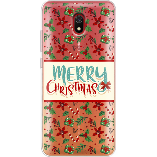 Чехол BoxFace Xiaomi Redmi 8A Vintage Christmas Congratulation