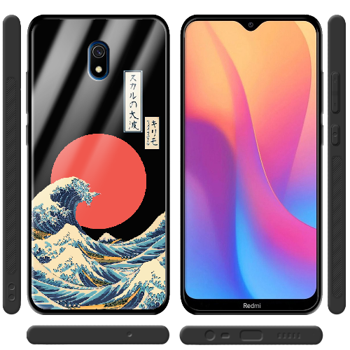 Чехол BoxFace Xiaomi Redmi 8A Большая волна в Канагаве