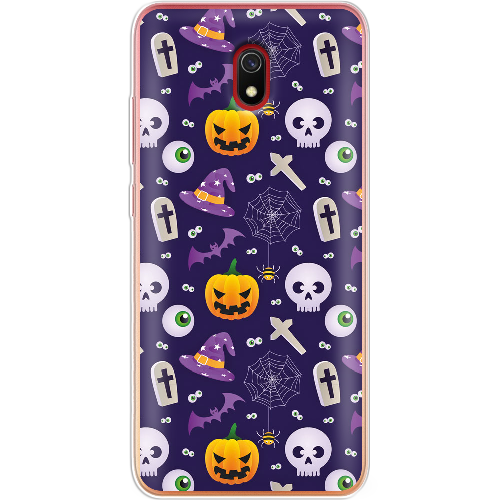 Чехол BoxFace Xiaomi Redmi 8A Halloween Purple Mood