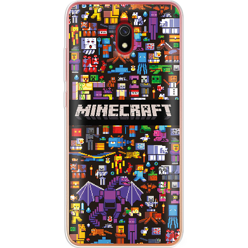 Чехол BoxFace Xiaomi Redmi 8A Minecraft Mobbery