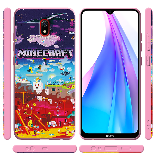 Чехол BoxFace Xiaomi Redmi 8A Minecraft World Beyond