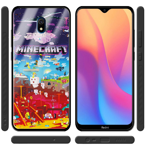 Чехол BoxFace Xiaomi Redmi 8A Minecraft World Beyond