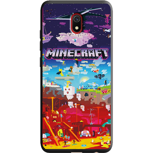 Чехол BoxFace Xiaomi Redmi 8A Minecraft World Beyond