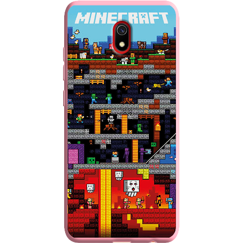 Чехол BoxFace Xiaomi Redmi 8A Minecraft Lode Runner