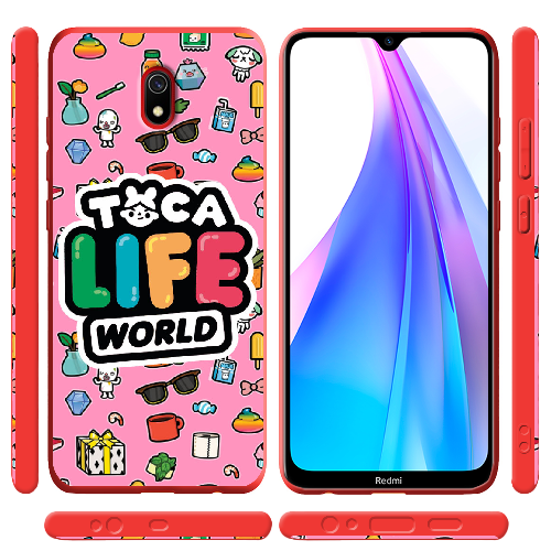 Чехол BoxFace Xiaomi Redmi 8A Toca Boca Life World