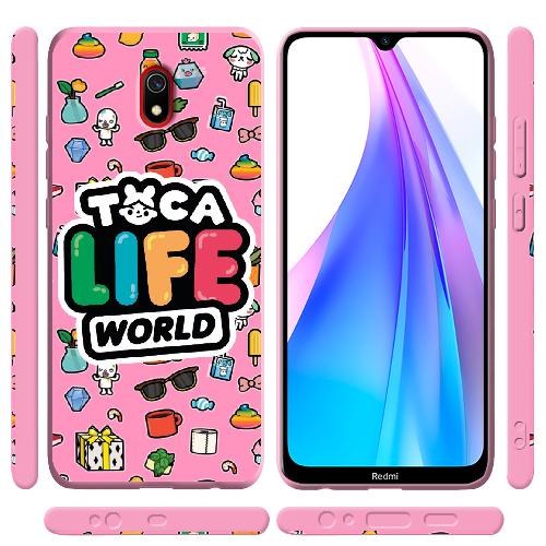 Чехол BoxFace Xiaomi Redmi 8A Toca Boca Life World