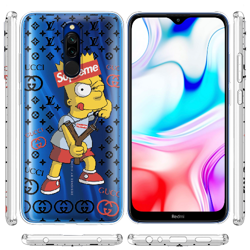 Чехол BoxFace Xiaomi Redmi 8 Yellow Fun