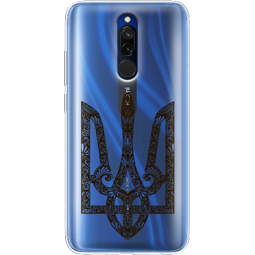 Чехол BoxFace Xiaomi Redmi 8 Ukrainian Black Trident