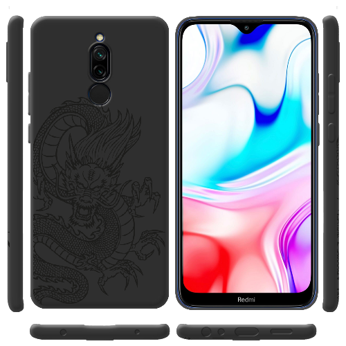 Чехол BoxFace Xiaomi Redmi 8 Китайский Дракон