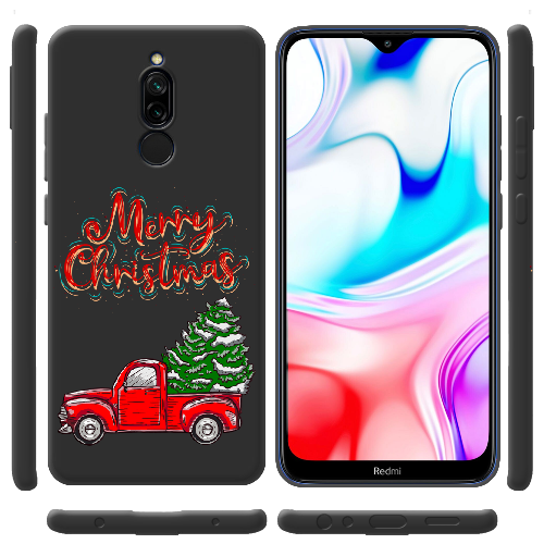 Чехол BoxFace Xiaomi Redmi 8 Holiday Car Merry Christmas