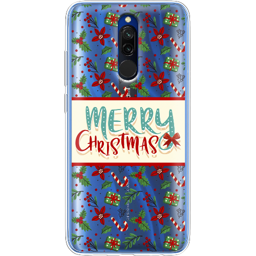 Чехол BoxFace Xiaomi Redmi 8 Vintage Christmas Congratulation