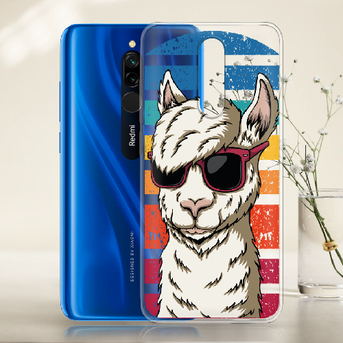 Чехол BoxFace Xiaomi Redmi 8 Стильна Лама