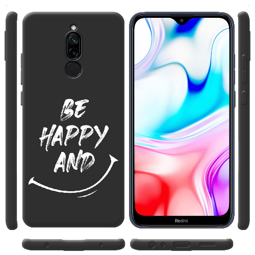 Чехол BoxFace Xiaomi Redmi 8 be happy and