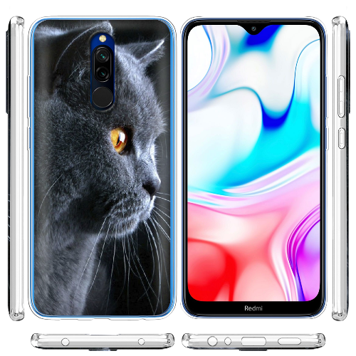 Чехол BoxFace Xiaomi Redmi 8 English cat