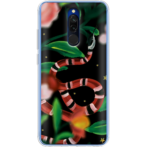 Чехол BoxFace Xiaomi Redmi 8 Red Snake