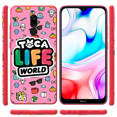 Чехол BoxFace Xiaomi Redmi 8 Toca Boca Life World