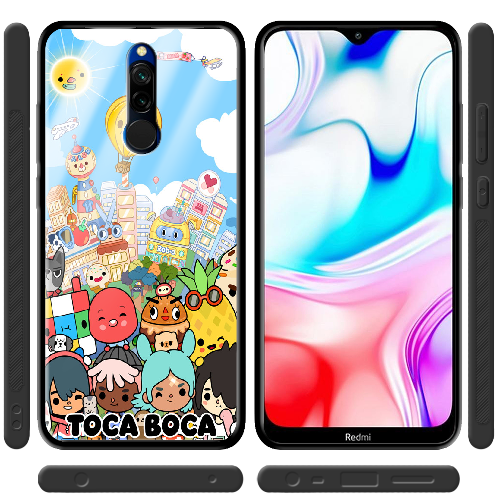 Чехол BoxFace Xiaomi Redmi 8 Світ Тока Бока