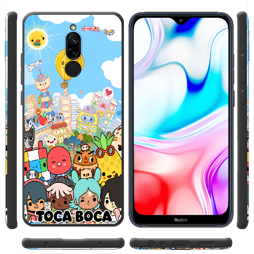 Чехол BoxFace Xiaomi Redmi 8 Світ Тока Бока