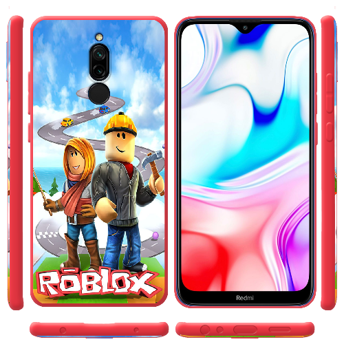 Чехол BoxFace Xiaomi Redmi 8 Roblox Білдерман