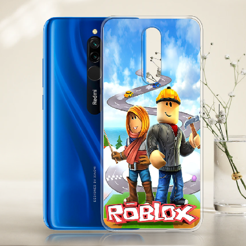 Чехол BoxFace Xiaomi Redmi 8 Roblox Білдерман