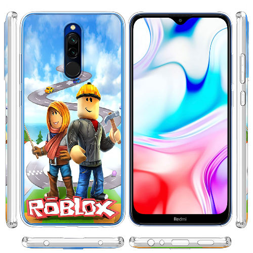 Чехол BoxFace Xiaomi Redmi 8 Roblox Білдерман