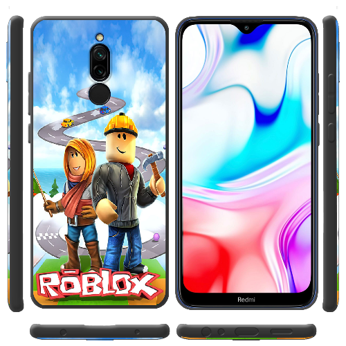 Чехол BoxFace Xiaomi Redmi 8 Roblox Білдерман