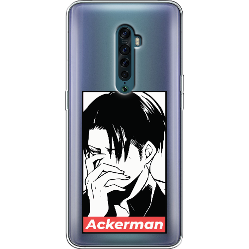 Чехол BoxFace OPPO Reno2 Attack On Titan - Ackerman