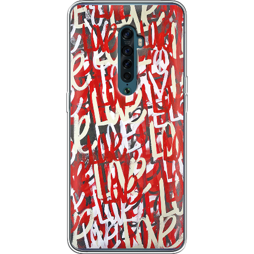 Чехол BoxFace OPPO Reno2 Love Graffiti