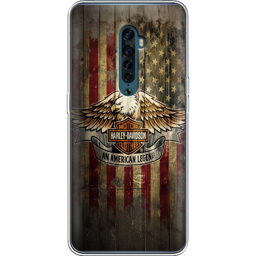 Чехол BoxFace OPPO Reno2 Harley Davidson An American Legend