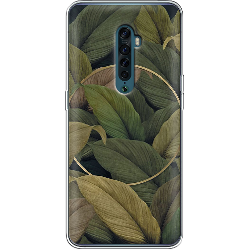 Чехол BoxFace OPPO Reno2 Green Leaf