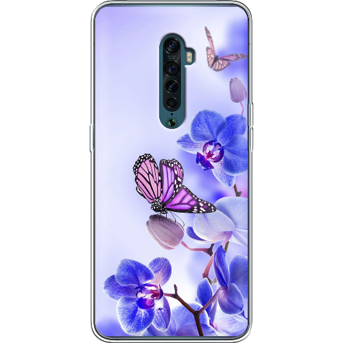 Чехол BoxFace OPPO Reno2 Orchids and Butterflies