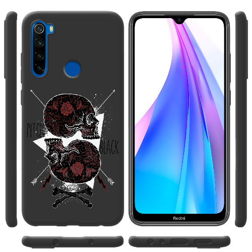 Чехол BoxFace Xiaomi Redmi Note 8T Pitch black