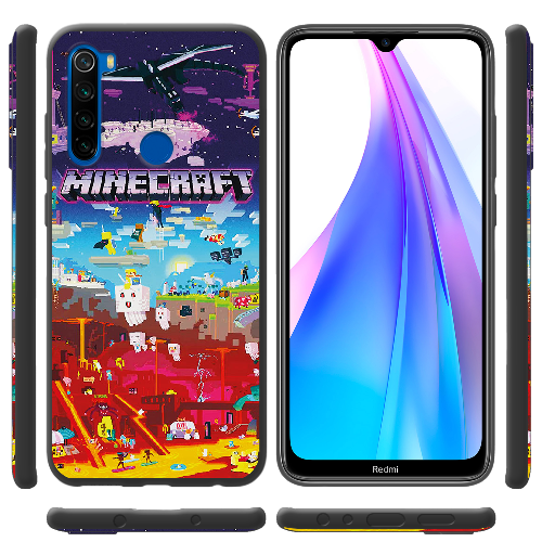 Чехол BoxFace Xiaomi Redmi Note 8T Minecraft World Beyond