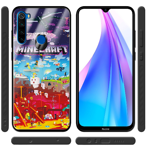 Чехол BoxFace Xiaomi Redmi Note 8T Minecraft World Beyond