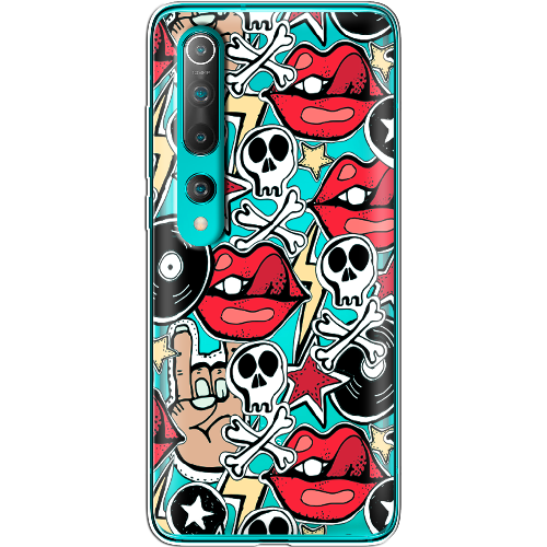 Чехол BoxFace Xiaomi Mi 10/ Mi 10 Pro Rock Graffiti