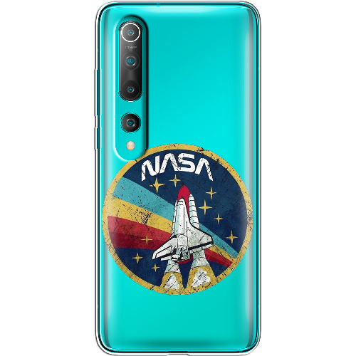 Чехол BoxFace Xiaomi Mi 10/ Mi 10 Pro Space Shuttle NASA