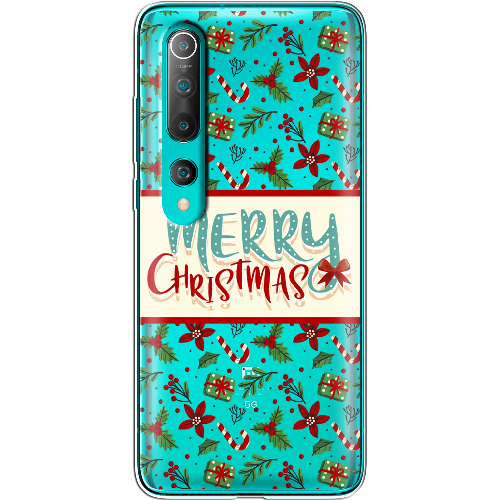 Чехол BoxFace Xiaomi Mi 10/ Mi 10 Pro Vintage Christmas Congratulation