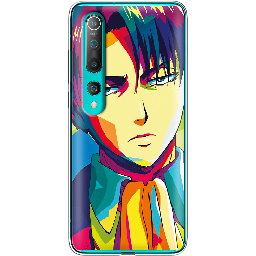 Чехол BoxFace Xiaomi Mi 10/ Mi 10 Pro Attack on titan Levi Anime Pop