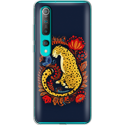 Чехол BoxFace Xiaomi Mi 10/ Mi 10 Pro Petrykivka Leopard