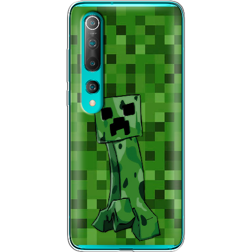 Чехол BoxFace Xiaomi Mi 10/ Mi 10 Pro Minecraft Creeper