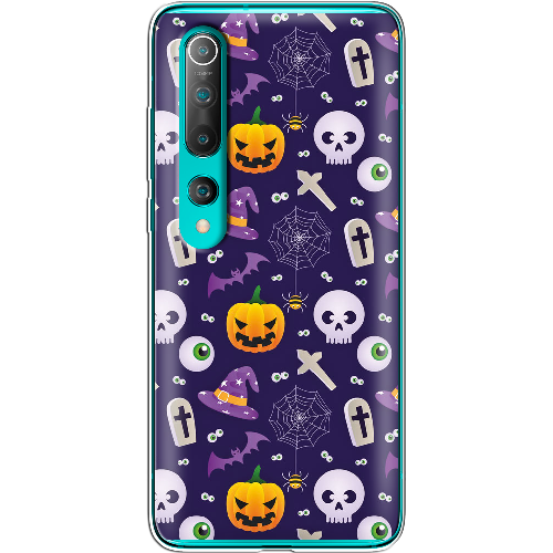 Чехол BoxFace Xiaomi Mi 10/ Mi 10 Pro Halloween Purple Mood