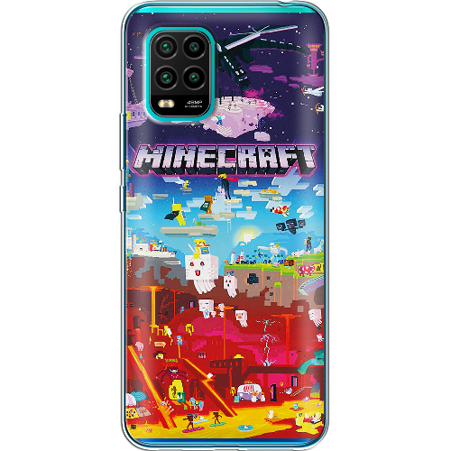 Чехол BoxFace Xiaomi Mi 10 Lite Minecraft World Beyond