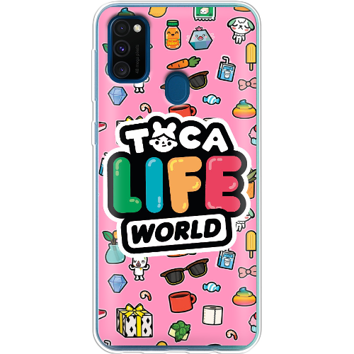 Чехол BoxFace Samsung M215 Galaxy M21 Toca Boca Life World