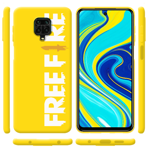 Чехол BoxFace Xiaomi Redmi Note 9S Белый Free Fire