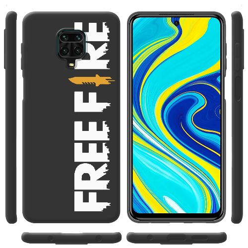 Чехол BoxFace Xiaomi Redmi Note 9S Белый Free Fire