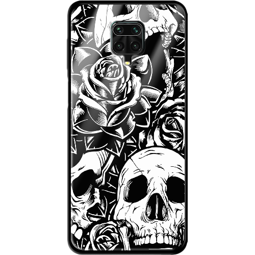 Чехол BoxFace Xiaomi Redmi Note 9S Skull and Roses