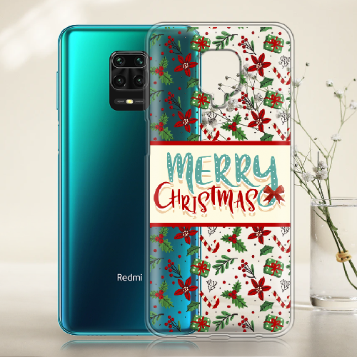 Чехол BoxFace Xiaomi Redmi Note 9S Vintage Christmas Congratulation