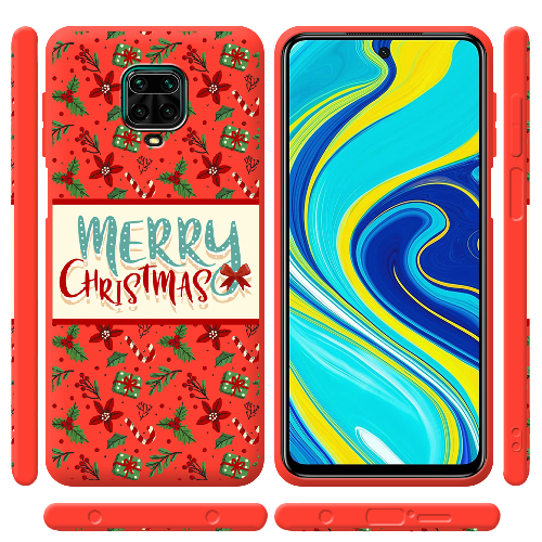 Чехол BoxFace Xiaomi Redmi Note 9S Vintage Christmas Congratulation